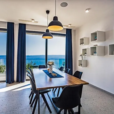 Dispet, Sea View, Heated Pool, Cinema, Wellness Villa