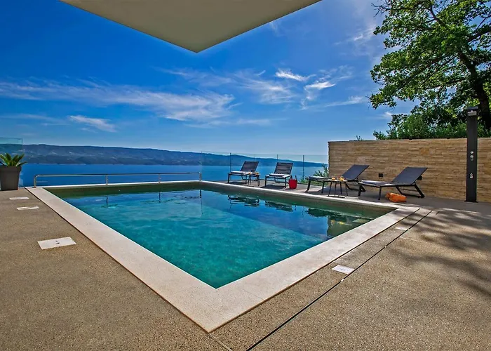 Dispet, Sea View, Heated Pool, Cinema, Wellness *