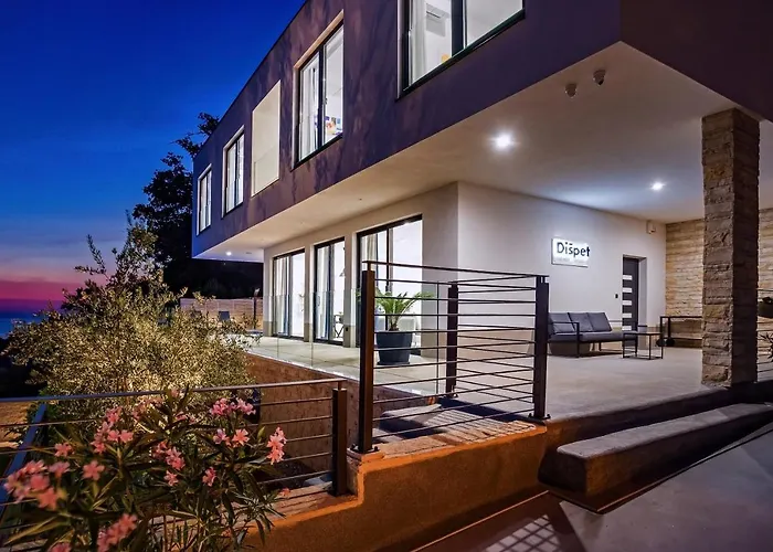 Dispet, Sea View, Heated Pool, Cinema, Wellness Villa