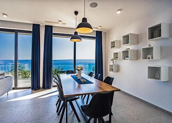 Dispet, Sea View, Heated Pool, Cinema, Wellness Villa